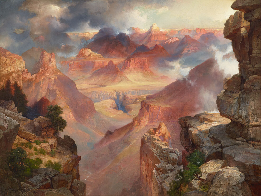 Thomas Moran, Grand Canyon , 1909, Seattle Art Museum