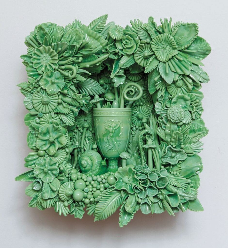 Snail Passing Through the Garden of Inanna by Amber Cowan , 2019