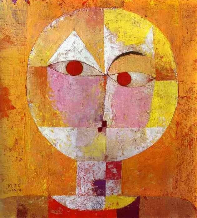  Senecio, by Paul Klee, 1922 