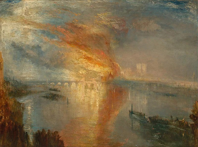 Turner, Burning of the Houses of Lords and Commons, The Cleveland Museum of Art