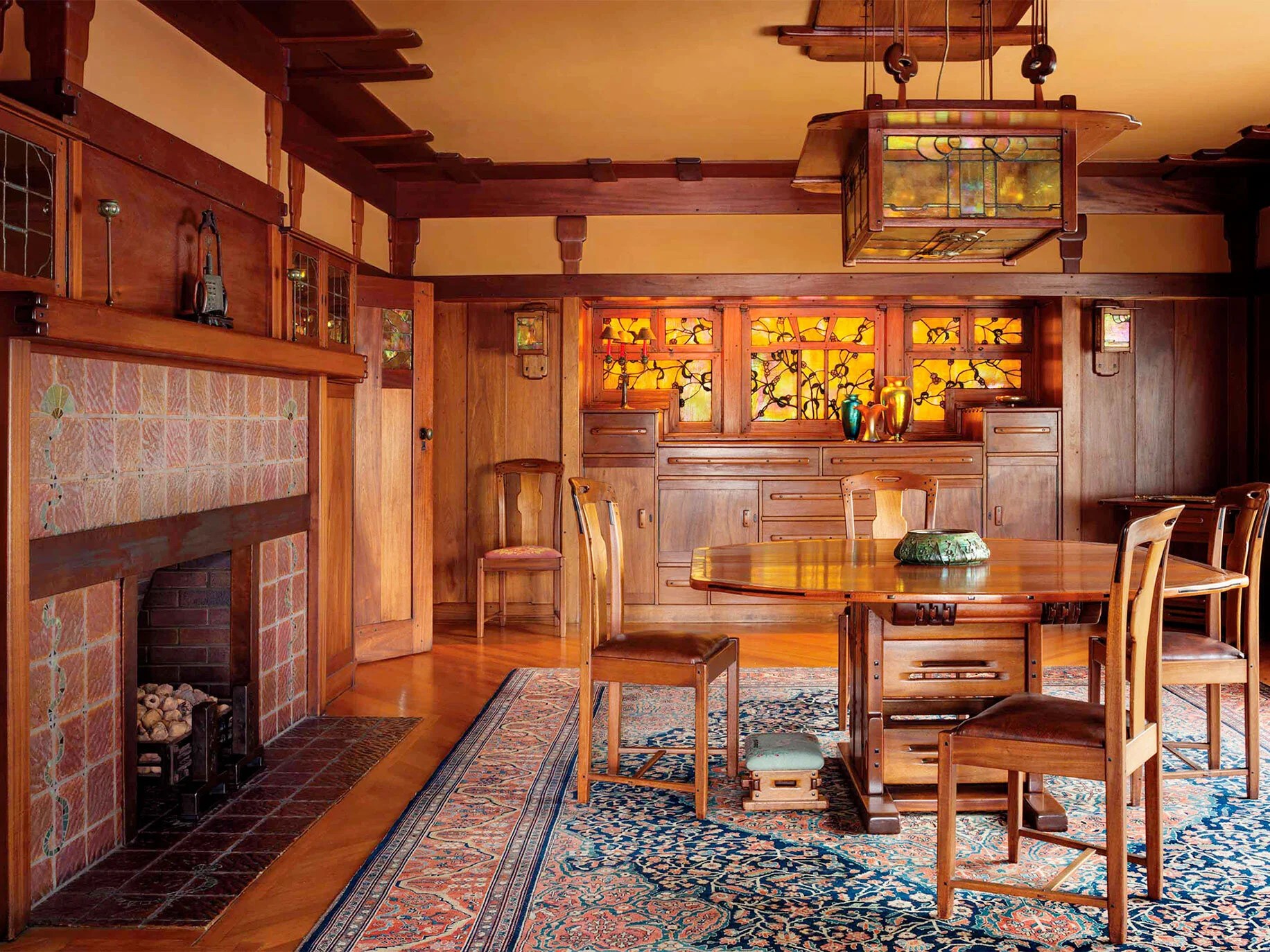 Dining Room, The Gamble House, Pasadena CA