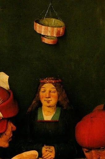 Detail, The Peasant Wedding , Pieter Bruegel the Elder.