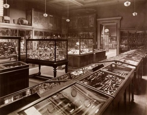 Vintage photo of the British Museum
